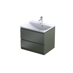 Oristo Waschbeckenunterschrank BRYLANT UNI 60 cm Grün