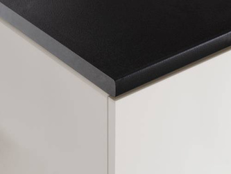 Küchenarbeitsplatte 38 mm Vulkanisches Schwarz