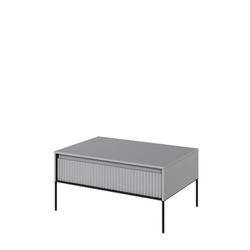 TREND TR-09 - 1D Tisch Grau/Schwarz
