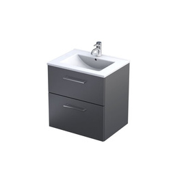 Oristo Waschtisch mit GEO 60 cm in Graphit
