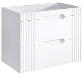 Waschtischschrank 80 cm FIJI WEISS