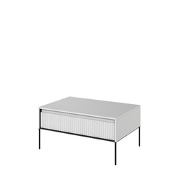 TREND TR-09 - Tisch 1D Weiß/Schwarz