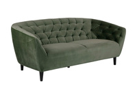 Ria Sofa 3-Sitzer in Dunkelgrün