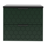 HEXA-07 - Waschbeckenunterschrank mit Arbeitsplatte 2S 60cm Labrador Set-1