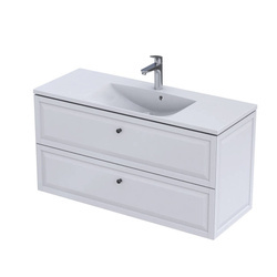 Oristo Waschtischschrank MONTEBIANCO 120 cm weiß