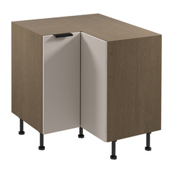 Unterschrank 2D Eck Sorento D90N Baltic Storm Beige Matt