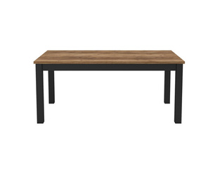 Olin WM Tisch 180/95/77 cm Fichte Appenzell / Schwarz Matt