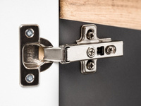 Waschbeckenunterschrank 60 cm Bali in Grau Hochglanz