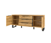 Halle WM Kommode 2D3S Eiche Wotan