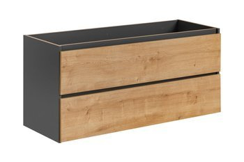 Monako Grau Eiche Waschtischschrank 120 cm