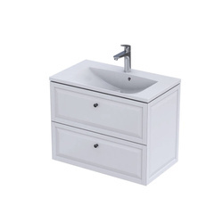 Oristo Unterschrank für Waschbecken MONTEBIANCO 80 cm Weiß