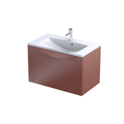 Oristo Waschkommode SKAGEN UNI 80 cm Rot