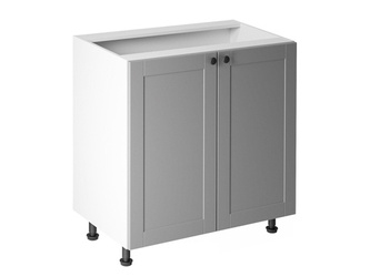 Unterschrank 2-türig D80 Linea Grau Matt