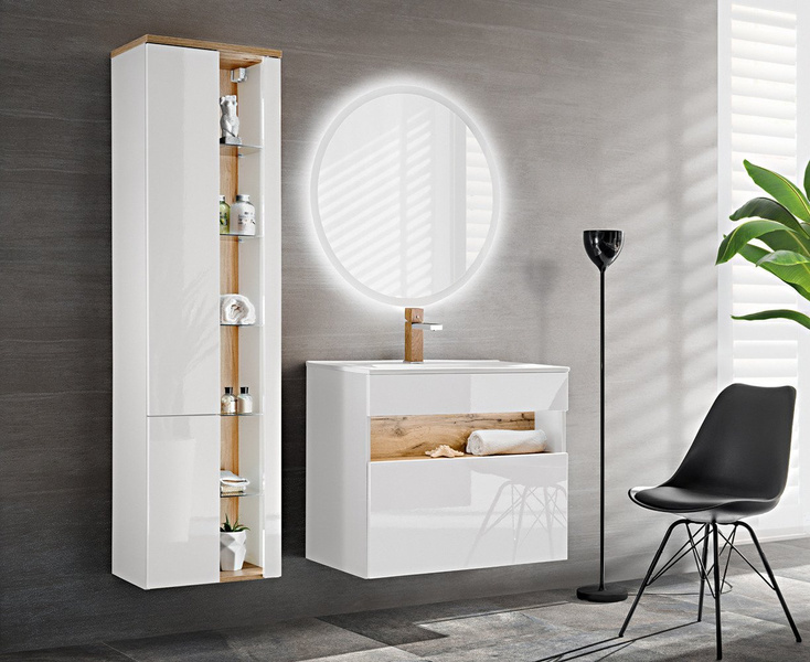 Badezimmermöbel-Set Bahama Weiß