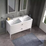 Oristo Spiegel 40 cm MONTEBIANCO weiß