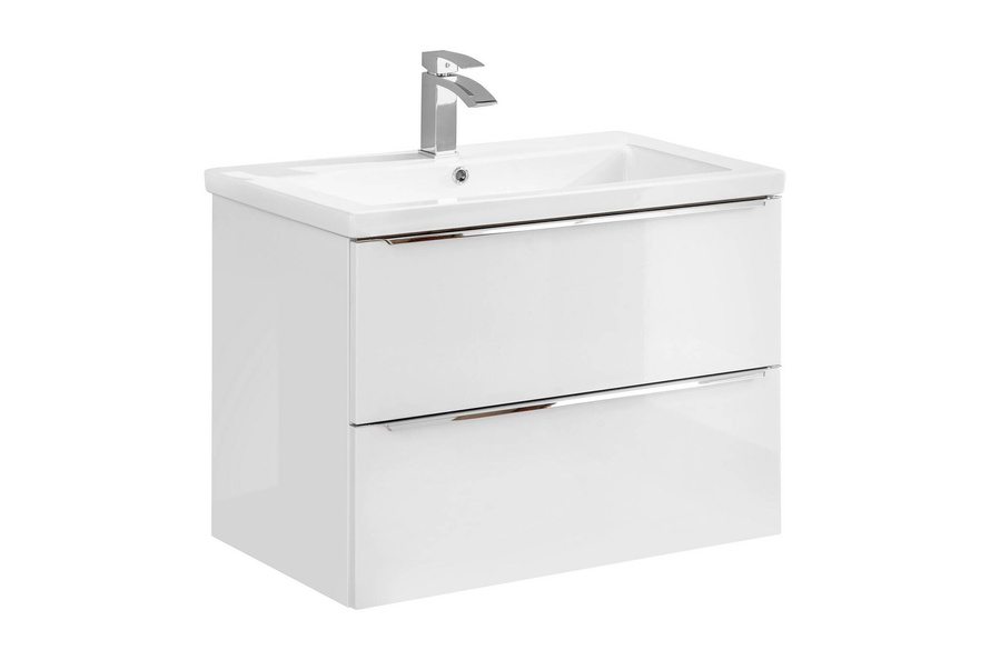 CAPRI WHITE 821 Waschbeckenunterschrank 2S 80 cm