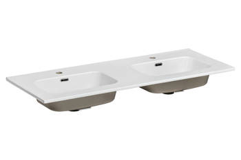 GO120D-8095 Doppelwaschtisch 121 x 46 cm